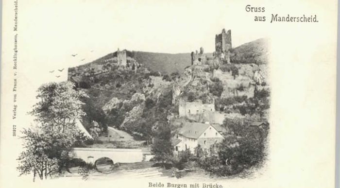 Manderscheid Eifel Manderscheid Burgen Brücke