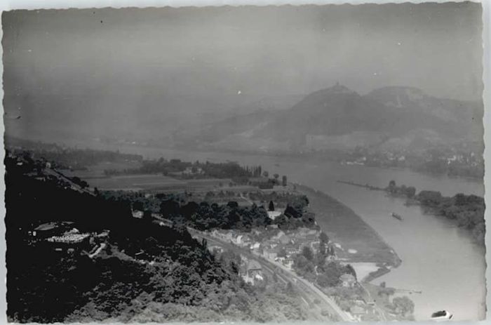 Rolandseck Rolandsbogen Fliegeraufnahme