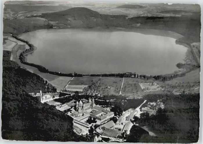 Maria Laach Glees Maria Laach Eifel Fliegeraufnahme