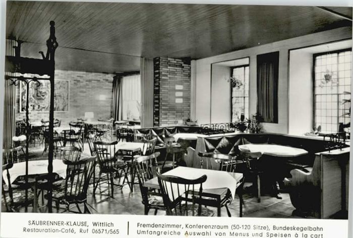 Wittlich Restauration Cafe Säubrenner Klause