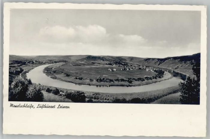 Leiwen Trier-Saarburg Leiwen Moselschleife