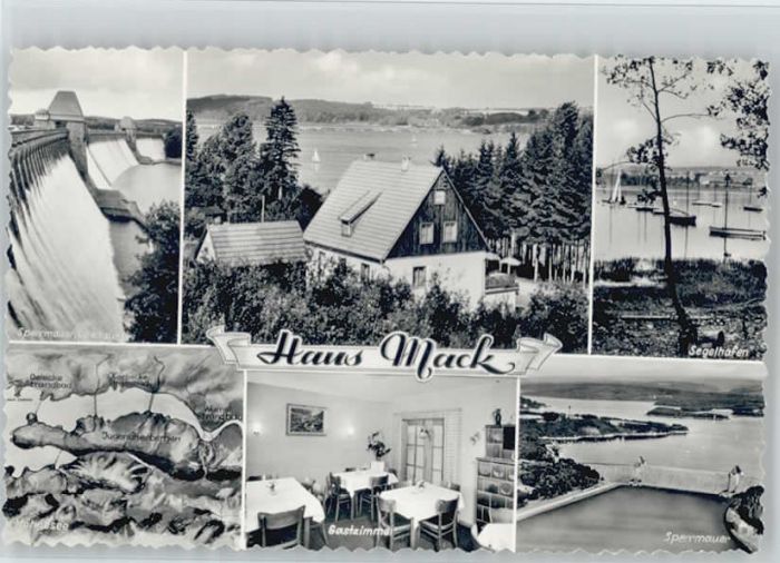 Koerbecke Moehnesee nsion Cafe Haus Mack *