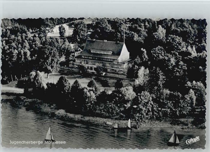 Moehnesee liegeraufnahme Jugendherberge