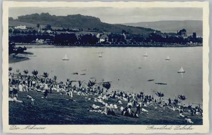 Delecke Strandbad Möhnesee