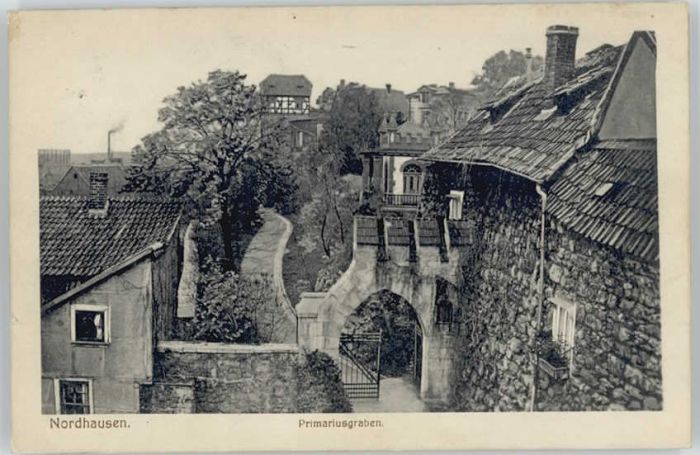 Nordhausen Thueringen Nordhausen Primariusgraben