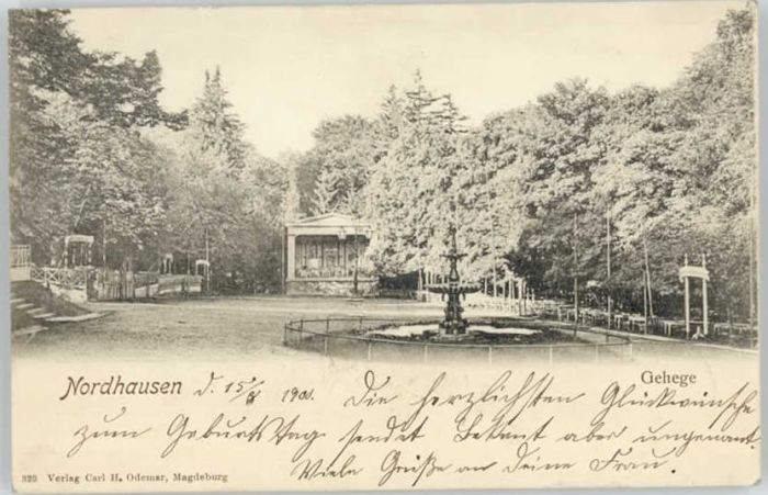 Nordhausen Thueringen Nordhausen Gehege