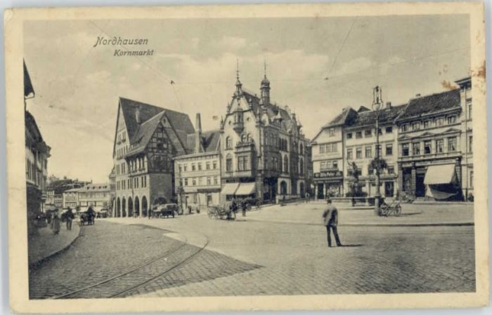 Nordhausen Thueringen Nordhausen Kornmarkt