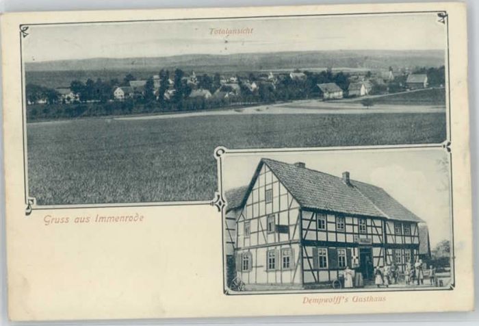 Grosswechsungen [Stempelabschlag] Dempwolff's Gasthaus