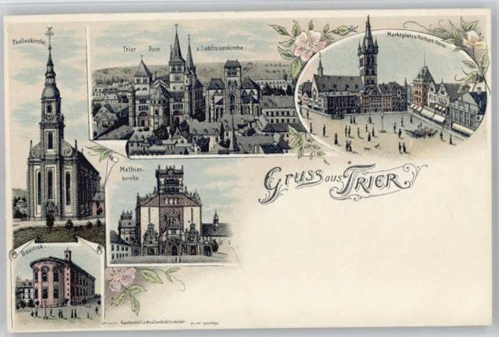 Trier Dom Liebfrauenkirche Marktplatz Basilic