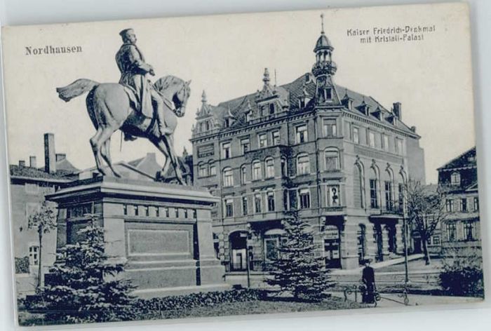 Nordhausen Thueringen Nordhausen Kaiser Friedrich-Denkmal Kri