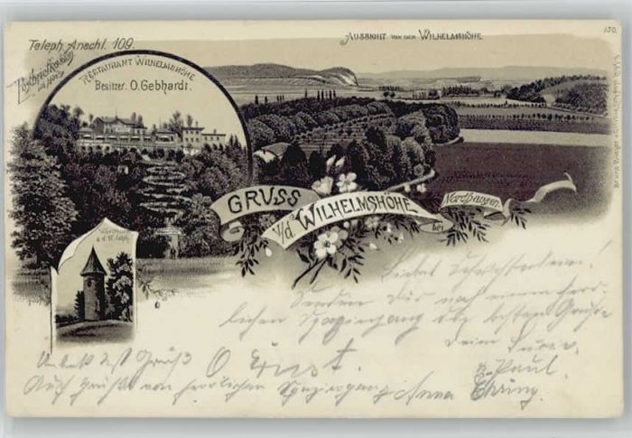 Nordhausen Thueringen Nordhausen Restaurant Wilhelmshöhe