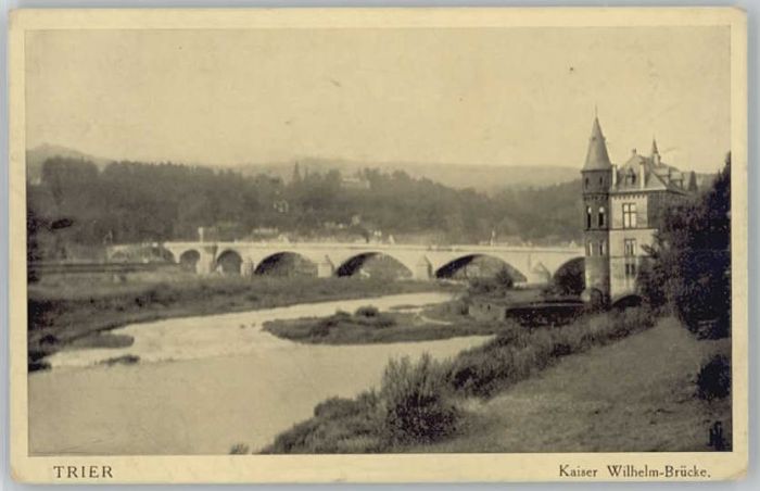 TRIER  CITY Kaiser Wilhelm-Bruecke