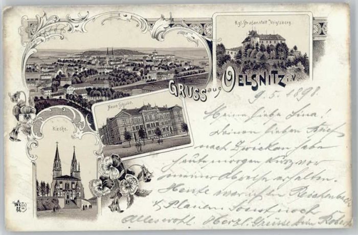 Oelsnitz Vogtland Strafanstalt Voigtsberg Schule