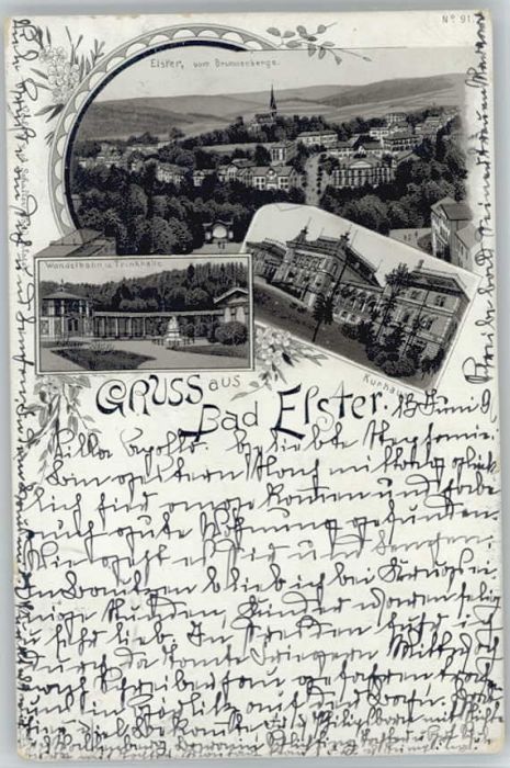 Bad Elster Wandelbahn Kurhaus Trinkhalle