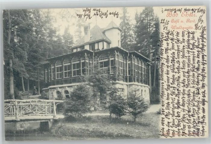 Bad Elster Cafe Restaurant Waldquelle