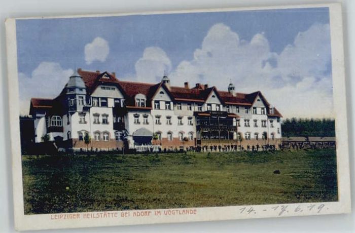 Adorf Vogtland Leipziger Heilstätte