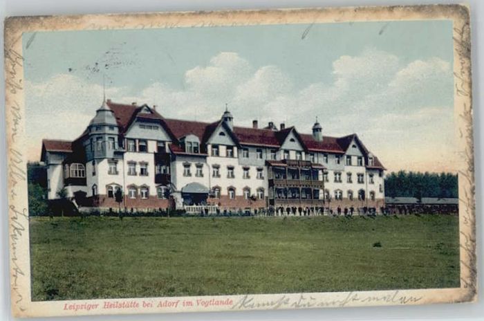 Adorf Vogtland Leipziger Heilstätte