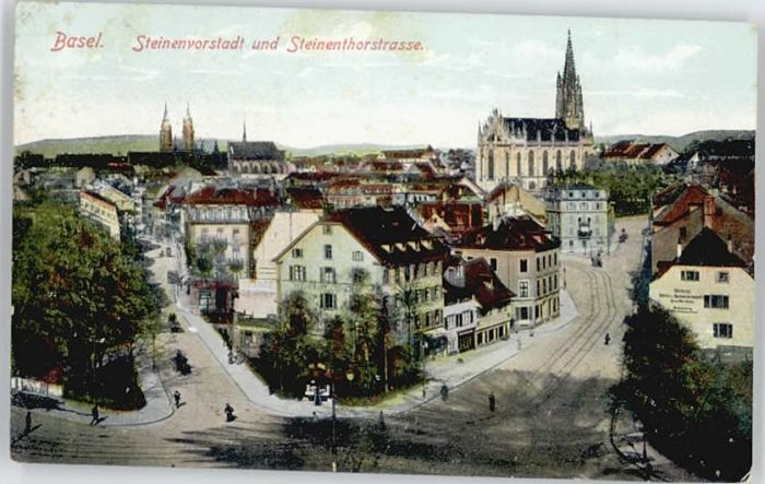 Basel BS Basel Steinenvorstadt Steinenthorstrasse