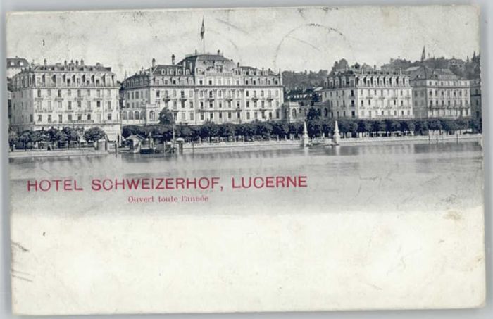 Luzern LU Luzern Hotel Schweizerhof