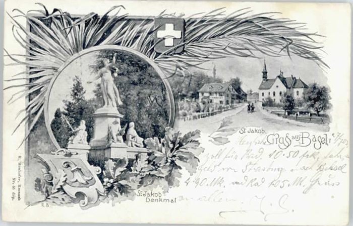 Basel BS Basel St Jakob Denkmal