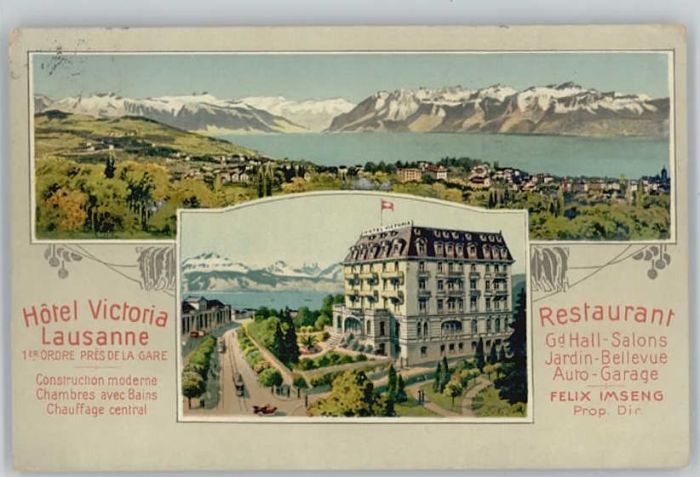 Lausanne VD Lausanne Hotel Viktoria