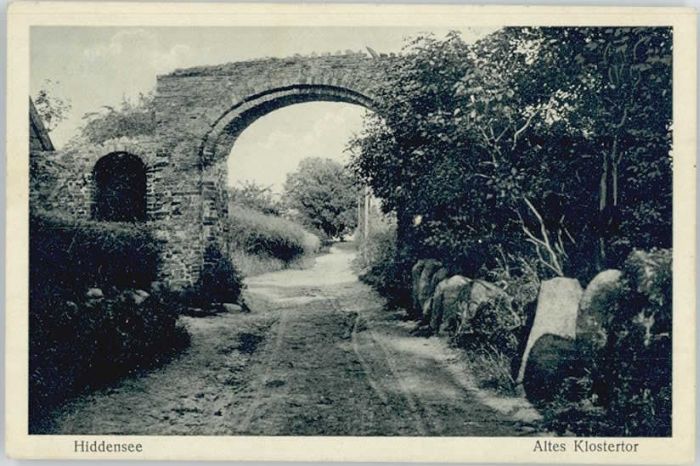 Insel Hiddensee Klostertor