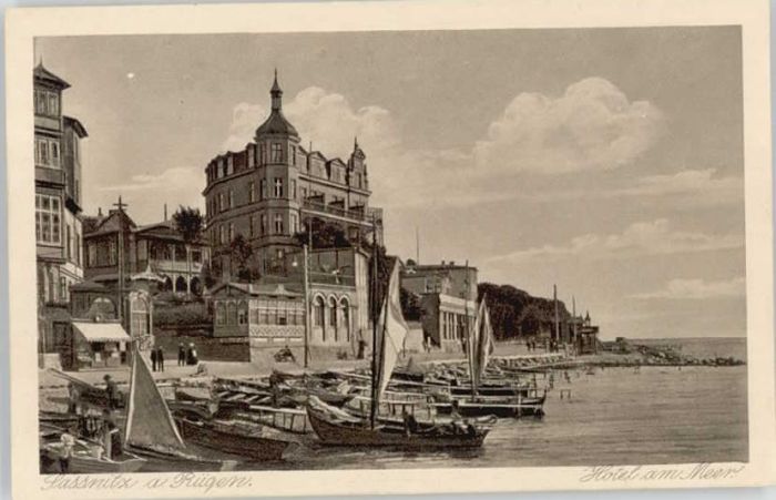 Sassnitz Ostseebad Ruegen Sassnitz Hotel am Meer