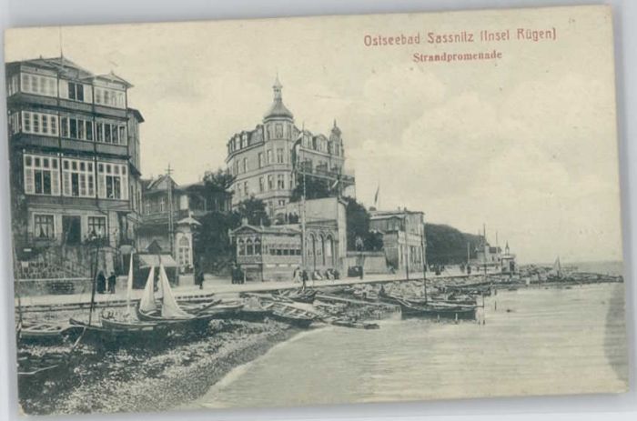Sassnitz Ostseebad Ruegen Sassnitz Strand