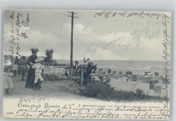 Bansin Ostseebad Bansin Strand Hotel Meeresstrand