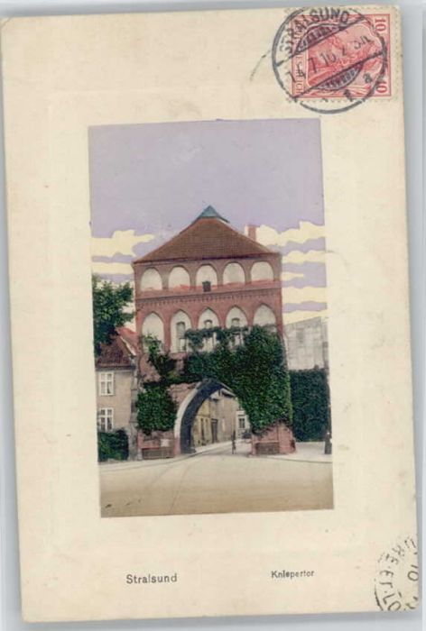 Stralsund Mecklenburg Vorpommern Stralsund Kniepertor