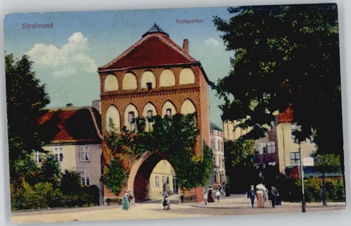 Stralsund Mecklenburg Vorpommern Stralsund Kniepertor