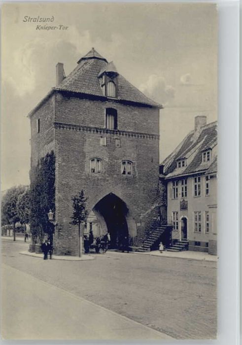 Stralsund Mecklenburg Vorpommern Stralsund Kniepertor