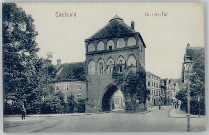 Stralsund Mecklenburg Vorpommern Stralsund Kniepertor