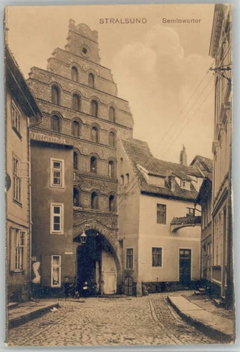 Stralsund Mecklenburg Vorpommern Stralsund Semlowertor