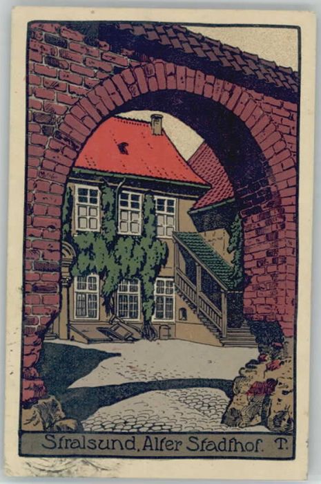 Stralsund Mecklenburg Vorpommern Stralsund Stadthof