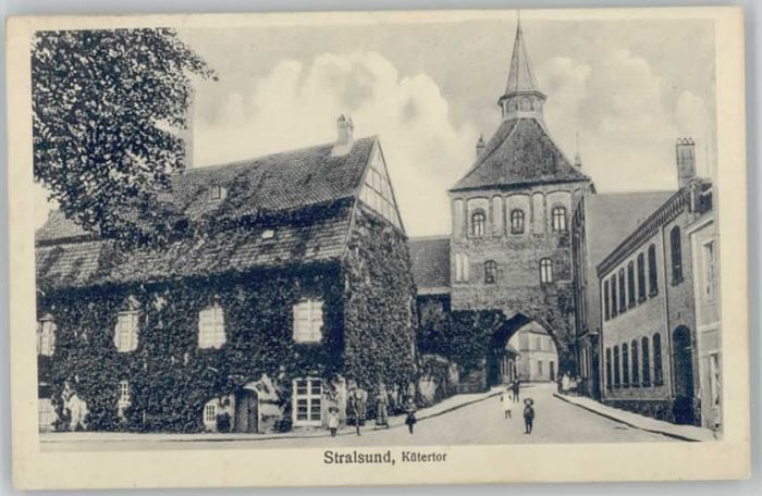 Stralsund Mecklenburg Vorpommern Stralsund Kütertor