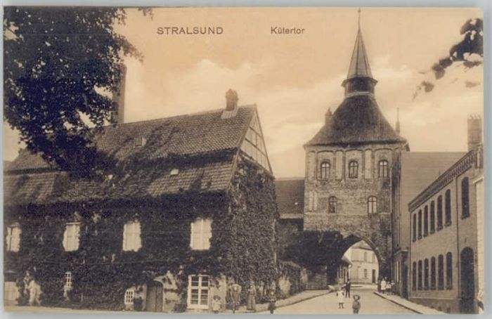 Stralsund Mecklenburg Vorpommern Stralsund Kütertor