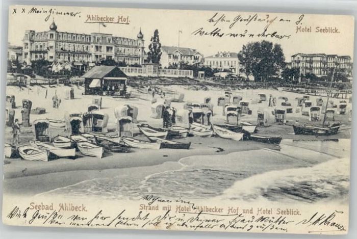 Ahlbeck Ostseebad Insel Usedom Ahlbeck Seebad Hotel Ahlbecker Hof Hote