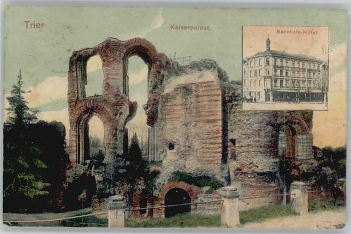 Trier Kaiserpalast Bahnhofshotel