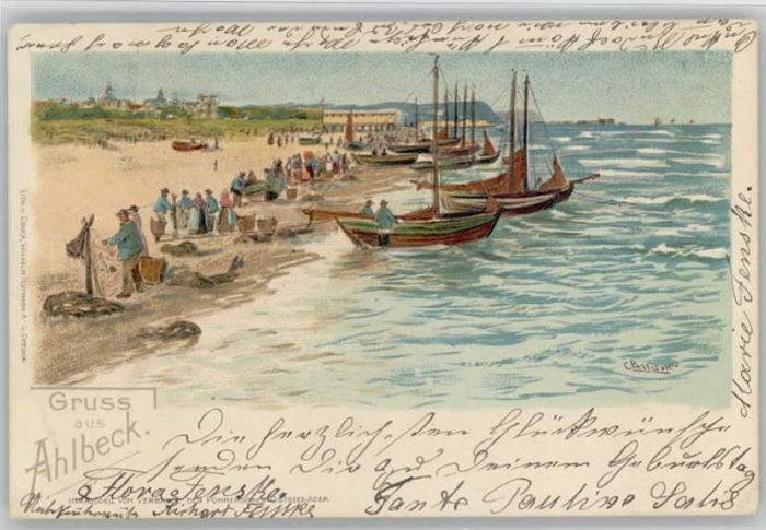 Ahlbeck Ostseebad Insel Usedom Ahlbeck Seebad Strand