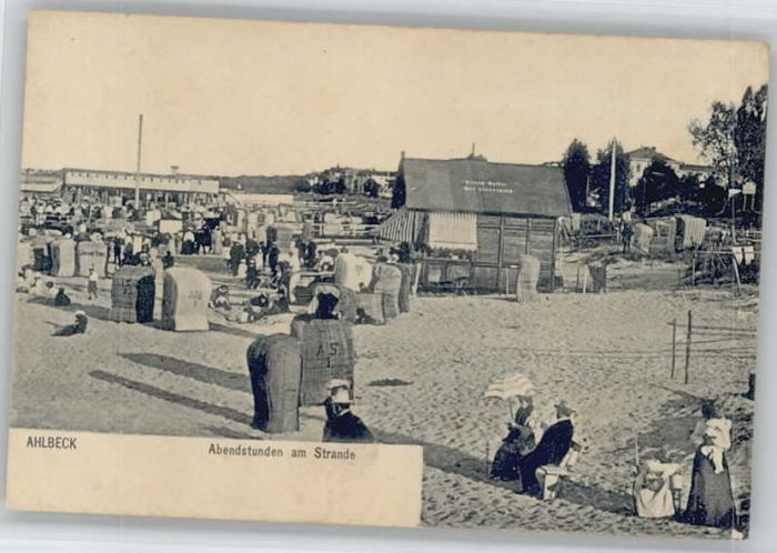 Ahlbeck Ostseebad Insel Usedom Ahlbeck Seebad Strand