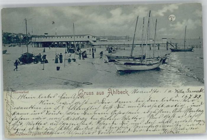 Ahlbeck Ostseebad Insel Usedom Ahlbeck Seebad Herrenbad