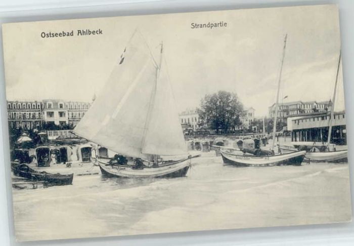 Ahlbeck Ostseebad Insel Usedom Ahlbeck Seebad Strand