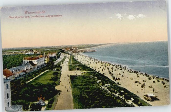 Warnemuende Ostseebad Warnemünde Strand