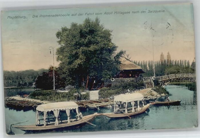 Magdeburg Promenadenboote