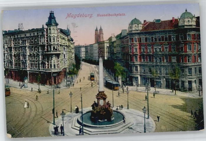 MAGDEBURG  CITY Hasselbach Platz