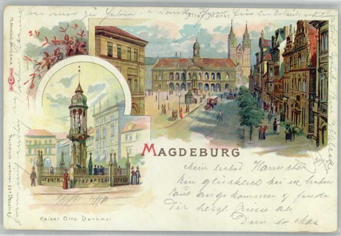 Magdeburg Kaiser Otto Denkmal