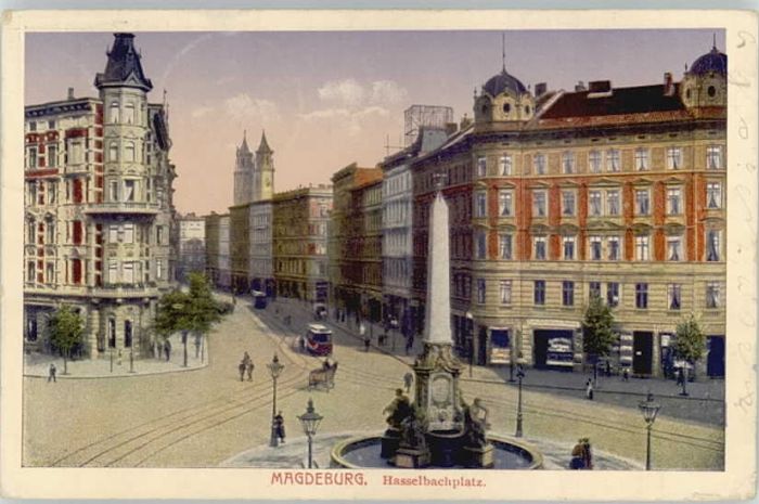 MAGDEBURG  CITY Hasselbach Platz