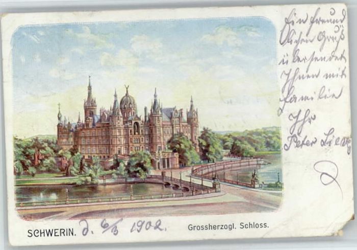 Schwerin Mecklenburg Schwerin Schloss