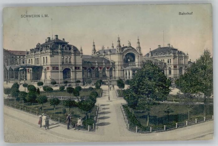 Schwerin Mecklenburg Schwerin Bahnhof